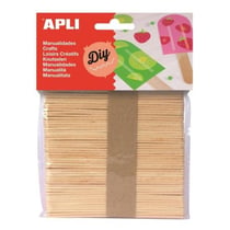 SACH 50 BATONS BOIS NATUREL 115X10MM