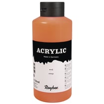 Acrylic, orange, Peint.acrylique d'artistes, flacon 75ml
