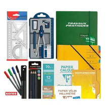 Pack fournitures scolaires - Option scientifique – Collège - Lycée