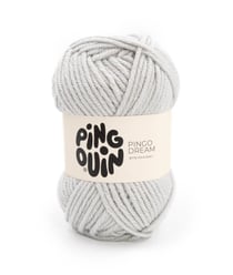 Fil à tricoter PINGO DREAM - 100GR - PINGOUIN Gris Perle