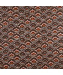 Tissu coton menara de 150 cm de largeur Terracota Multicolore vendu par 50 cm