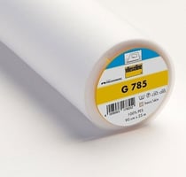 Entoilage Tissé Thermocollant Vlieseline G785 Blanc