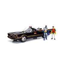 Batman 1966 - Réplique 1/18 Batmobile métal avec figurines