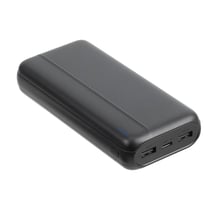 Rivacase Powerbank 20000mAh Power Delivery 10W avec 2 USB-A / USB-C / Micro USB Compact Noir