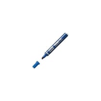 Lot de 12 marqueurs permanents pointe biseautée - PENTEL N60 - Bleu