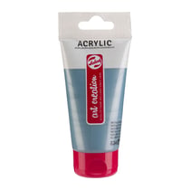 Tube de peinture acrylique Art Creation Talens 75ml bleu métallique