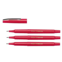 Lot de 3 feutres extra fins - PILOT - Fineliner - 0,4 mm - Rouge