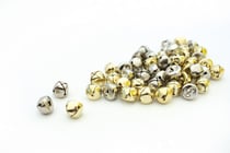 Grelot / Clochette Doré et argenté Ø 13mm 50 pièces