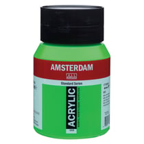 Peinture Acrylique - Vert brillant - 605 - Amsterdam - Pot de 500ml