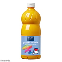 Gouache liquide Lefranc Bourgois Redimix - 1L - Jaune d'or