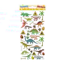 Autocollants réutilisables - Relief 3D - Dinosaures et fossiles