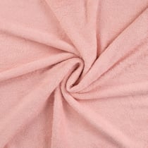 Tissu Eponge Bébé Bambou Tout doux Rose bébé - Au mètre
