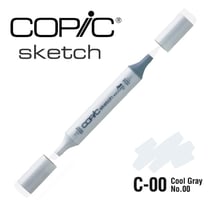 Copic - Marqueur à l'alcool Copic Sketch C00 Cool Gray No.00