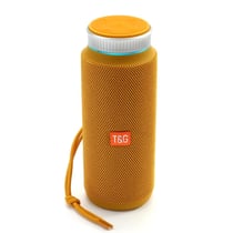 Enceinte Bluetooth Puissante et Résistante Autonomie Longue Durée Contrôle Volume Rotatif Or YONIS