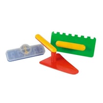 Kit macon 3 pieces enfant - outils maconnerie - jeu de sable, plage