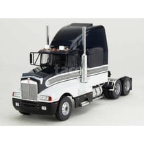 Voiture miniature de collection - IXO - Kenworth T600A Tracteur 1986 - Échelle 1/43 - Monté métal - Noir