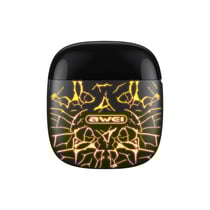 Ecouteurs Bluetooth Gaming Sans Fil Autonomie 35H Etanche IPX6 Effets Lumineux Jaune YONIS