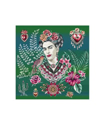 Tissu carré Jacquard 48x48 cm Artista