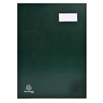 Parapheur direction dos a soufflets - 12 compartiments - Vert - Exacompta