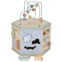 Cube d'activités hexagonal Safari Friends - Little Dutch