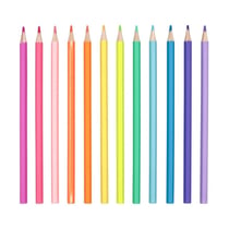 Crayons de couleur Qualité Beaux-Arts Couleur pastel 12 pièces