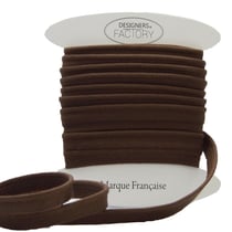 Passepoil Coton marron par 5 mètres – designers-factory