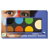 Maquillage palette 6 couleurs nature - Djeco