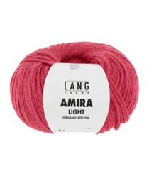Pelote de coton AMIRA LIGHT - Lang Yarns 0060 Rouge