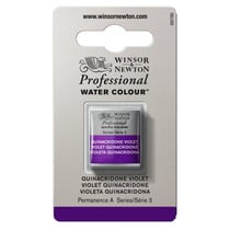 Aquarelle Professionnelle Extra-Fine - 1/2 Godet - Violet Quinacridone - Winsor Et Newton