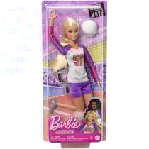 Barbie métiers - Poupée articulée joueuse de Volleyball