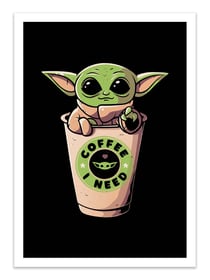 Affiche 50 x 70 cm -  Coffee I need - EduEly