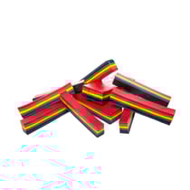 Crayons de cire arc-en-ciel Boite de 6 pièces