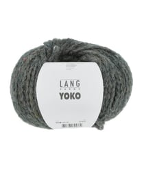 Pelote de laine et Alpaga à tricoter YOKO - Lang Yarns 0018 Vert