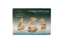 U-Fidgets Ocean Pacifique- Puzzle 3D mécanique Ugears-Models
