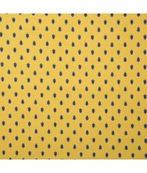 Tissu coton fleurs de lavande de 150 cm de largeur Jaune vendu par 50 cm