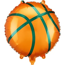 Ballon Aluminium Hélium Basketball - 35 cm