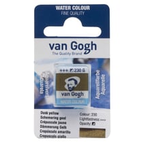 Peinture aquarelle van Gogh godet Crépuscule Jaune 230