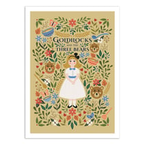 Affiche 30x40 cm - Goldilocks - Vesna Skorshnek