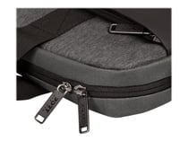 PORT Designs Sacoche PC chic pour ordinateur portable BOSTON Toploading 13/14 pouces grise