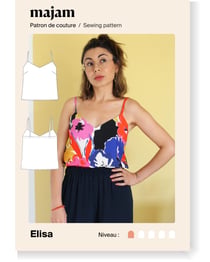 Patron couture Top Caraco - Elisa