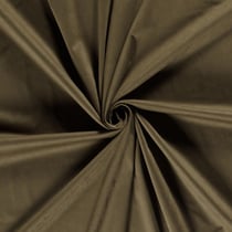 Tissu Suédine extensible Elora aspect daim uni Vert kaki