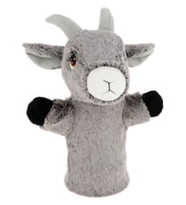 Peluche Marionnette Chèvre 27cm 100% recyclée