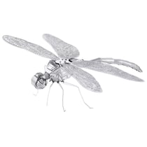 Insectes - LIBELLULE - Maquette 3D en métal avec 1 feuille