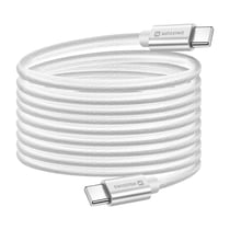 Swissten Câble USB-C vers USB-C 3m 60W Universel Charge et Transfert Rapide Argent