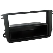 Façade autoradio AUTOLEADS Lomatronix - Noir - VW Golf V VI EOS Jetta Tiguan Touran