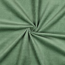 Tissu Velours Grosses côtes Vert amande