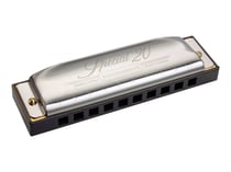Hohner Progressive Special 20 - Harmonica diatonique - F clé - 10 trous - avec boîtier
