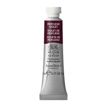 Tube de 5 ml - Peinture aquarelle Winsor & Newton - Violet de Pérylène n°470 - Extra fine - Transparent