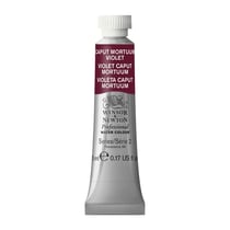 Tube de 5 ml - Peinture aquarelle Winsor & Newton - Violet caput n°125 - Extra fine - Opaque