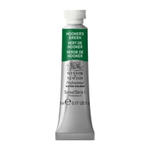Tube de 5 ml - Peinture aquarelle Winsor & Newton - Vert de Hooker n°311 - Extra fine - Transparent